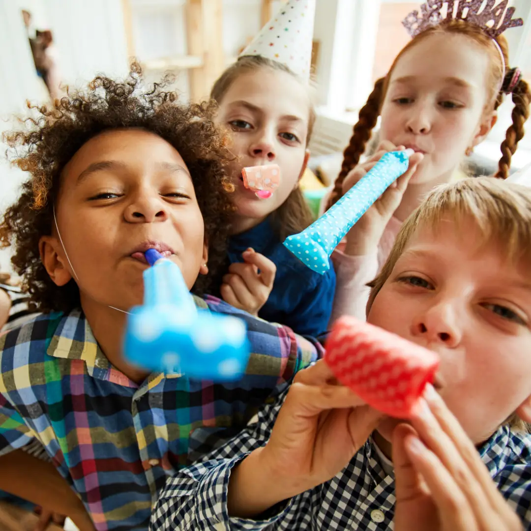 Children at a Wave Active party.